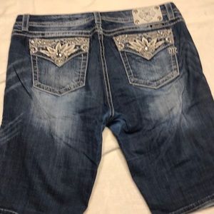 Miss Me Bermuda Shorts